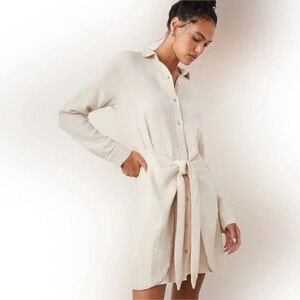 Rails Nadia Dress in Cream.  Sz: XL